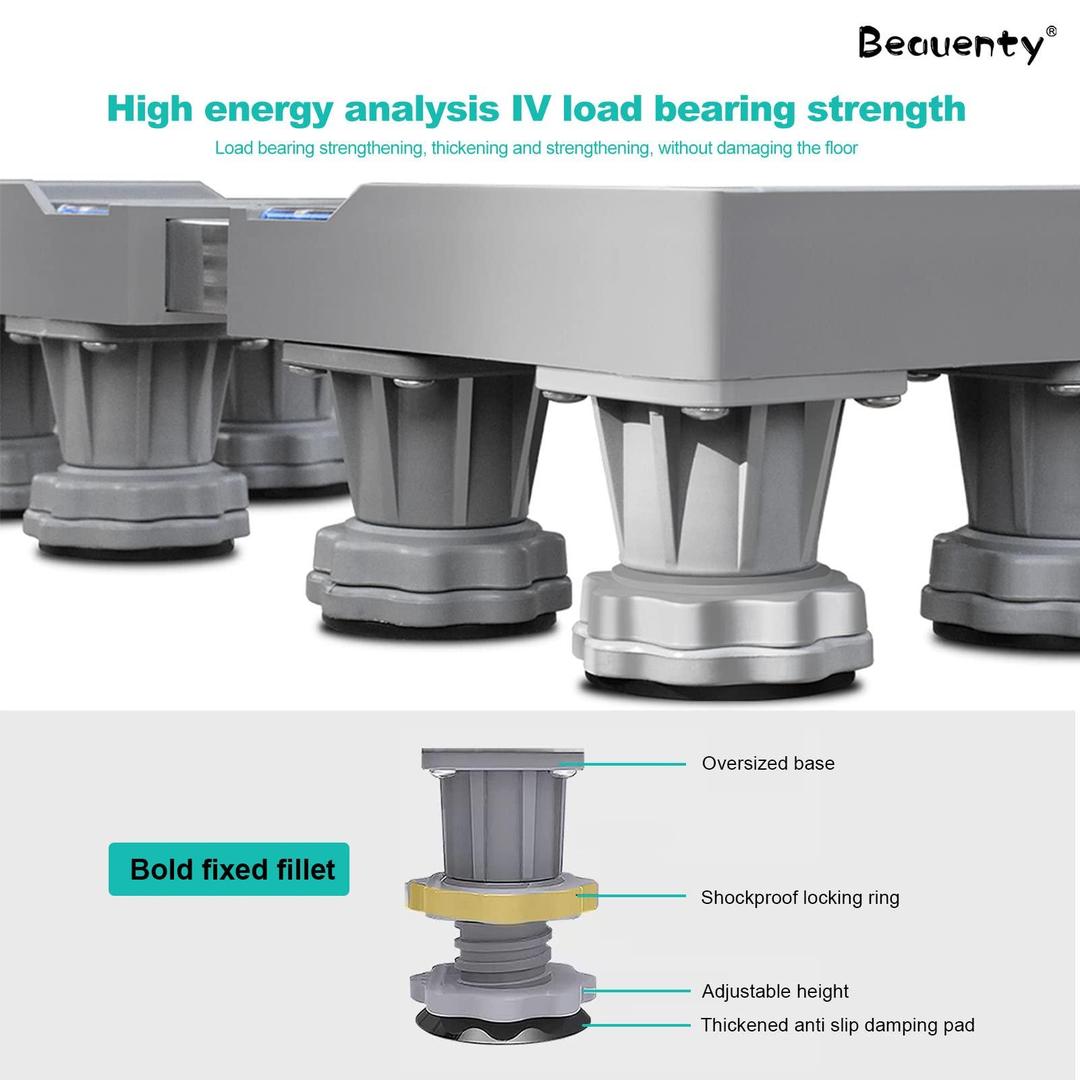 360 Degree Rotation Moving Base For Fridge And Machines