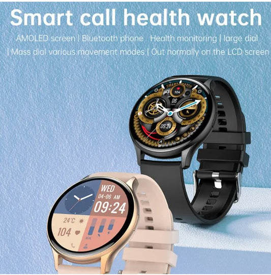 AMOLED Smart Watch - Black